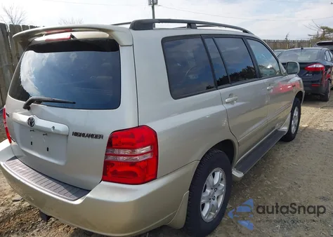 2003 Toyota Highlander Limited V6 from USA, damaged, VIN JTEHF21A530104603